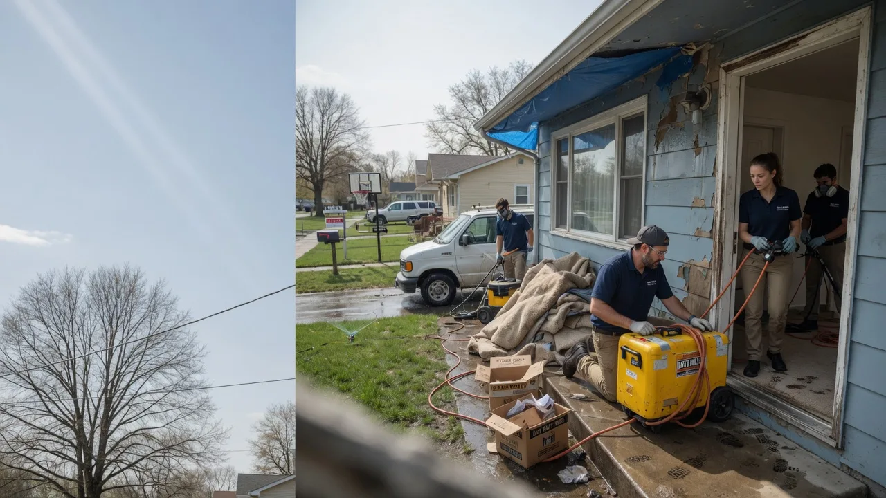 Basement Flood Cleanup in Custer City, OK near me